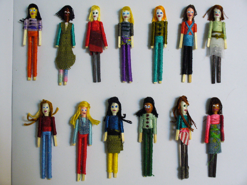 куклы из ниток для девочек