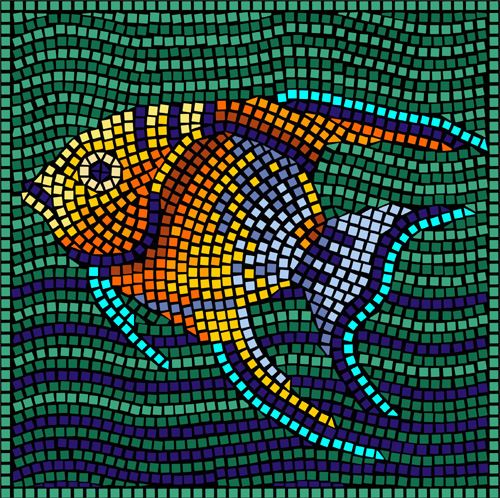 мозаика "Рыбка"