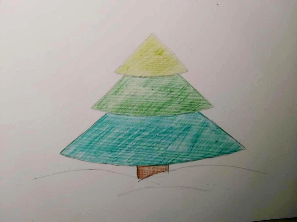 Рисунок елка