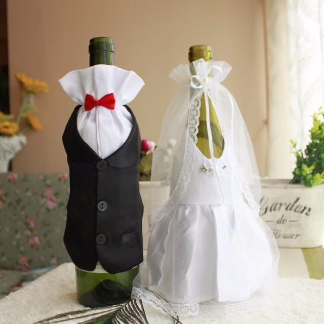 Китайский набор для украшения свадебных бутылок