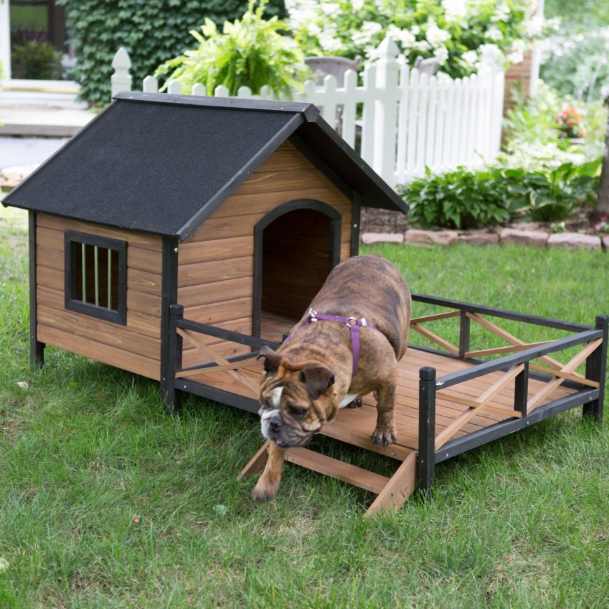 как сделать домашнюю будку для собаки