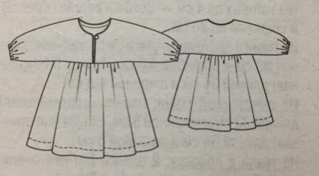 Выкройка нарядного платья для девочки