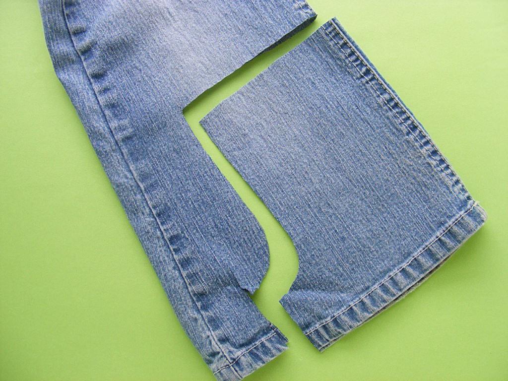 шорты из джинса