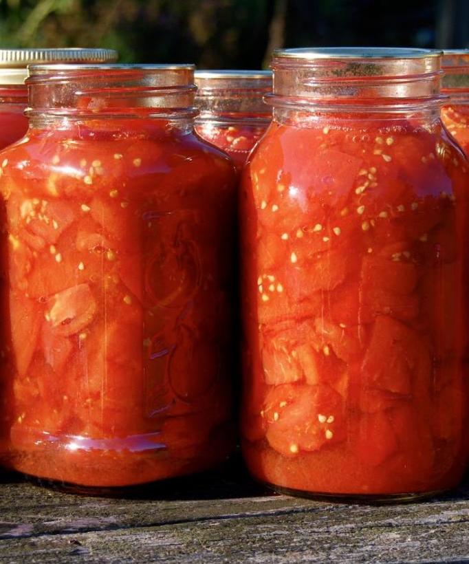 рецепт консервированные помидоры