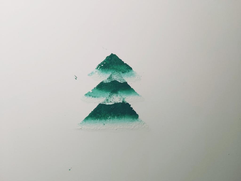 Как рисовать елку