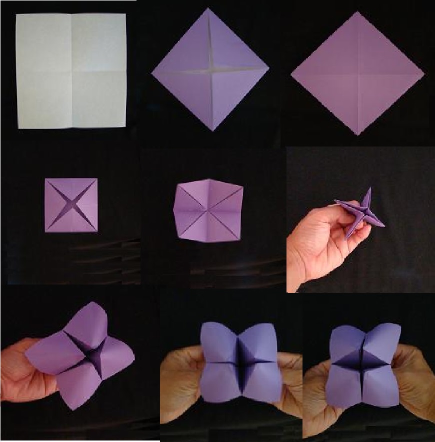 Оригами для гадания