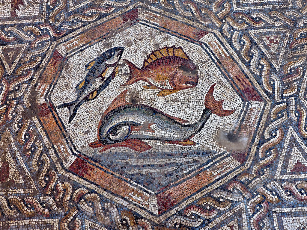Античная греческая мозаика