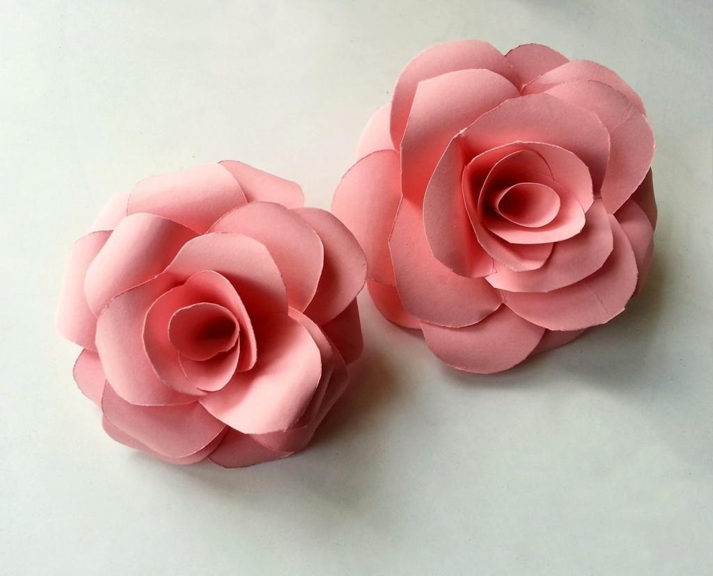 как сделать из бумаги цветок розу