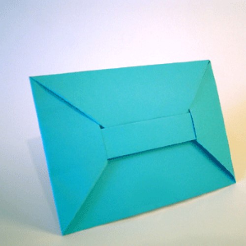 Конверт в стиле оригами